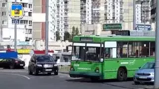 Київський тролейбус- Проспект Володимира Маяковського 19.08.2015 / Kyiv trolleybus