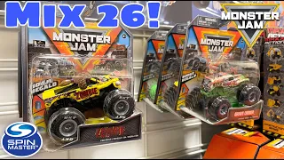 FINDING Spin Master Monster Jam MIX 26 At Kohls! (INSTORE & UNBOXINGS)