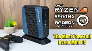 The Most Powerful Ryzen Mini PC Ever! Minis Forum HX90 Review