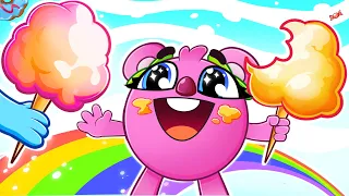 This Is Cotton Candy 😻🌈 | Tasty Food and Candies Songs by Toonaland
