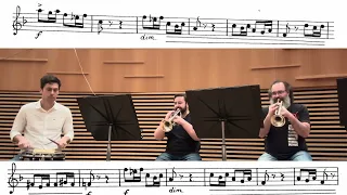 Britten The Young Person’s Guide - Trumpet Excerpt - Tassio Furtado | Marlon Humphreys