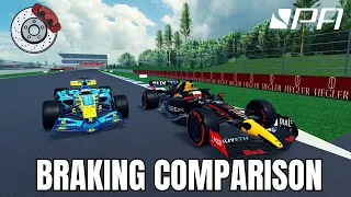 Which F1 car Has THE BEST BRAKING? (Project Apex Roblox)