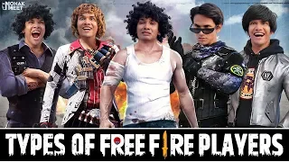 TYPES OF FREE FIRE PLAYERS | GARENA FREE FIRE | #Funny #Bloopers || MOHAK MEET