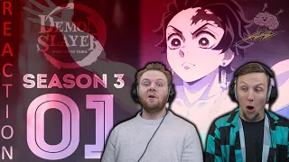 SOS Bros React - Demon Slayer Season 3 Episode 1 - Someone's Dream