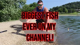 The BIGGEST FISH to ever HIT MY CHANNEL!