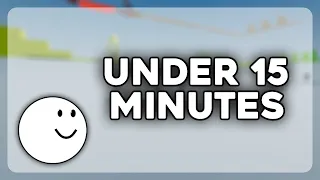 Roblox | Obby But You're A Ball beaten in UNDER 15 MINUTES