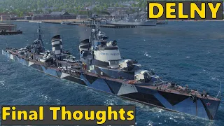 Delny - Review - T10 Tech Tree Destroyer | World of Warships