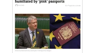James O'Brien vs blue passports