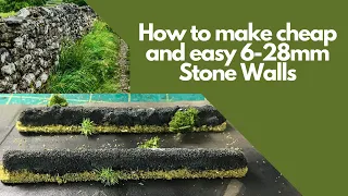 Easy DIY Stone walls