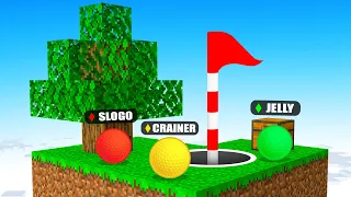 GOLF IT On A Minecraft SKY BLOCK!