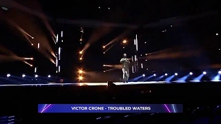 Victor Crone - Troubled Waters (Rehearsal) Melodifestivalen 2020