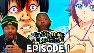 This Anime Fans EPIC Reaction to Grand Blue Dreaming Episode 1. You Won't Believe What Happens Next!