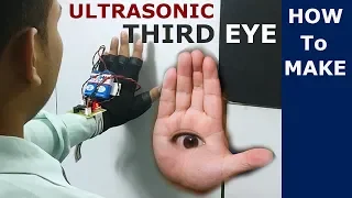 Third Eye for Blind Ultrasonic Vibrating Glove Project