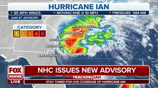 Hurricane Ian Closes in on South Carolina