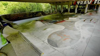 THIS DIY SKATE PARK IS INCREDIBLE?!