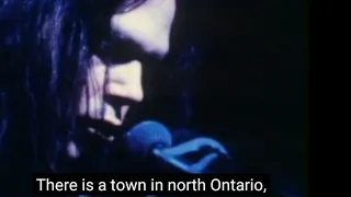 Neil Young : Helpless - Live 1971 Subtitles (HQ Audio)