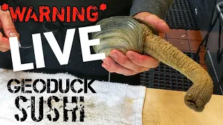 WARNING: LIVE GEODUCK SUSHI | Best Izakaya in Los Angeles!