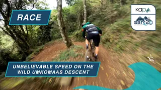 KAP sani2c - Unbelievable Speed On the Wild Umkomaas Valley Descent!