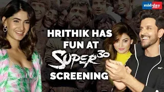 Hrithik Roshan Has Fun At The Screening Of Super 30