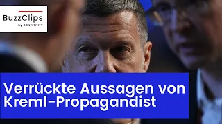 Verrückte Aussagen im TV von Kreml-Propagandist