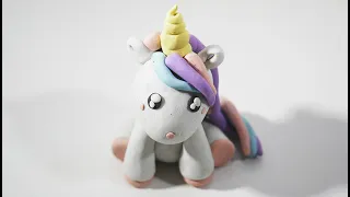 Cómo hacer un unicornio de plastilina colores pastel fácil paso a paso explicado playdoh