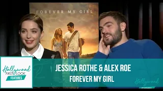 JESSICA ROTHE & ALEX ROE talk about PARENTHOOD & their characters in FOREVER MY GIRL