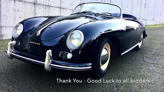 1956 Porsche 356 Speedster 1600 Super