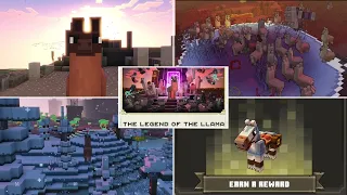 Minecraft Legends - THE LEGEND OF THE LLAMA FULL GAME Walkthrough [SOLO] (4K 60FPS)