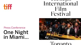 Press Conference: ONE NIGHT IN MIAMI... | TIFF 2020