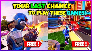 Its your Last Chance to play these FREE Games!😢