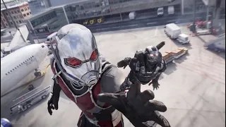 Ant-Man Becomes Giant Man - Airport Battle Scene – Captain America Civil War (2016) Best Clips