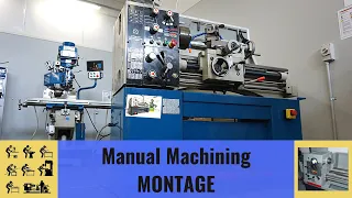 Manual Machining Montage - Let's CRANK some Handles
