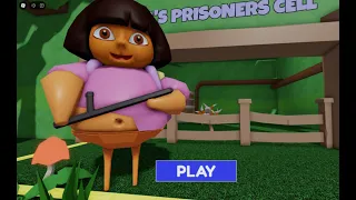 DORA BARRY'S PRISON RUN #roblox #obby