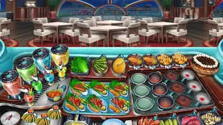 Cooking Fever - House of Crab Level 40 🦀🐠 (3 Stars/Orders Memorized)