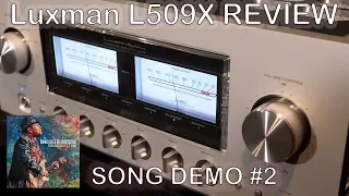 Luxman L509X Integrated HiFi Amplifier Review Song Demo #2 + Chord Qutest KEF Reference JPlay