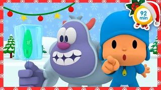 🥶️ POCOYO ENGLISH - Ice Skating At Christmas [92 min] Full Episodes |VIDEOS and CARTOONS for KIDS