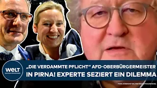 PIRNA: "Die verdammte Pflicht!" AfD stellt erstmals Oberbürgermeister! Experte seziert ein Dilemma!