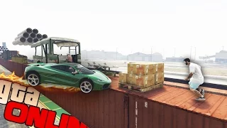 GTA 5 ONLINE (PC) - САМЫЙ ДИКИЙ DEATHRUN! #73