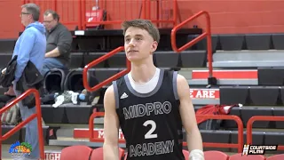 6’0 PG Brock Harding is a NIGHTMARE TO GUARD!! Highlights from NY2LA Swish N' Dish!