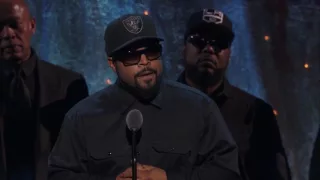 Ice Cube of N.W.A's Rock & Roll Hall of Fame Acceptance Speech | 2016 Induction