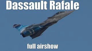Dassault Rafale Superb Airshow Display - Complete Flight Show - Kaivari 2021