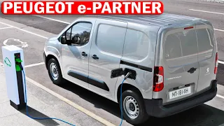 New PEUGEOT e-PARTNER - All electric utility vehicles