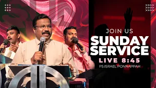 🔴 Live - Sunday Service With Ps.Israel Ponnappah | Church of Glory | 14 - April - 2024
