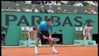 2007 Roland Garros 1/4 - Federer vs Robredo