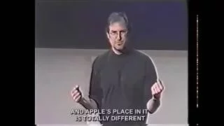 Best marketing strategy ever! Steve Jobs Think different  Crazy ones speech with real subtitle