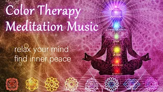 7 Chakra-Meditation music | Color therapy| Stress relief |Third eye| Deep Relax |Zen Yoga|New age