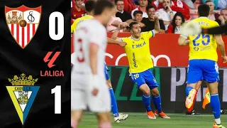 Sevilla vs Cadiz CF 0-1 | LA LIGA 2023/24 | HIGHLIGHTS