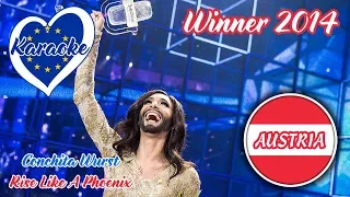 Eurovision 2014 Winner - Conchita Wurst - Rise Like a Phoenix (Karaoke) Austria