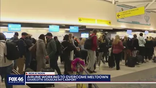 American Airlines working to overcome 'meltdown' at CLT Airport