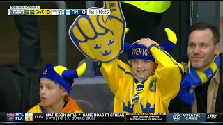 Dec.31/2023  IIHF World Junior Championship  SWEDEN - FINLAND